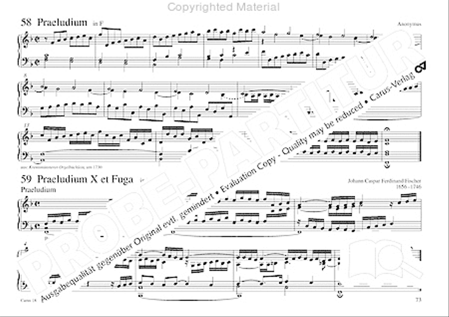 Organo pleno. Orgelstucke zum Ein- und Auszug Organ Solo scores gallery preview page 81