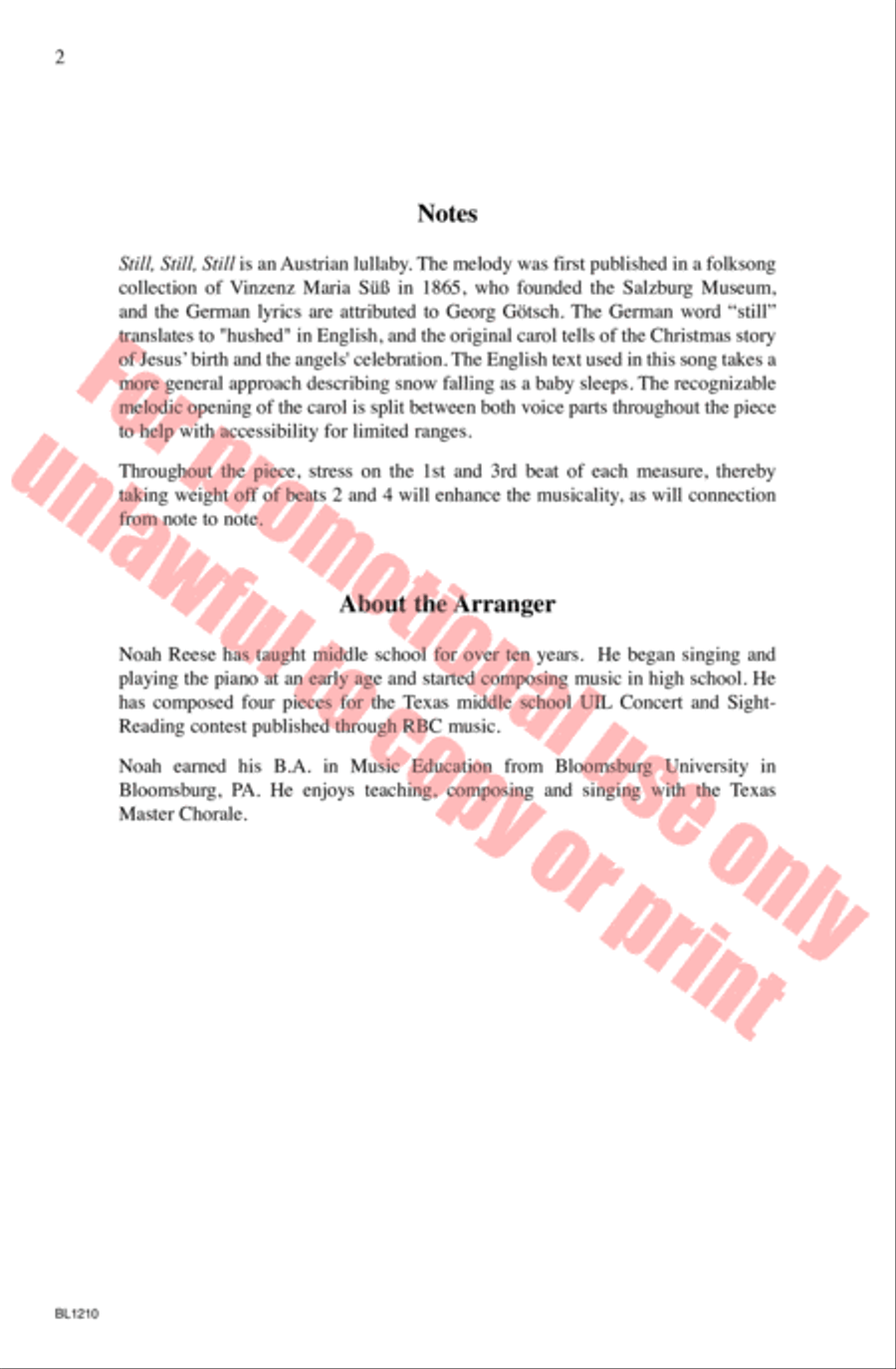 Still, Still, Still TB scores gallery preview page 3