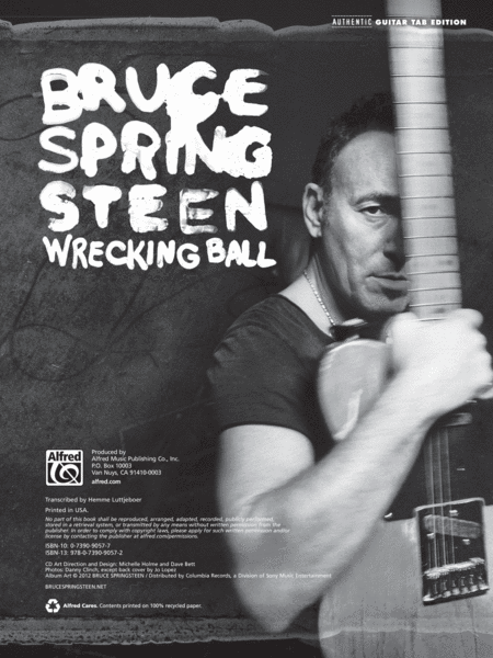 Bruce Springsteen -- Wrecking Ball by Bruce Springsteen Electric Guitar - Sheet Music