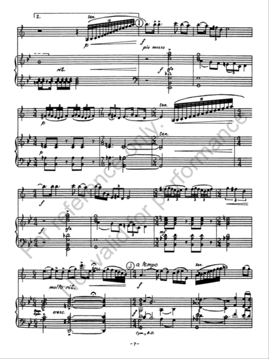 Rondo for Trumpet Rondo for Trumpet Concert Band scores gallery preview page 9