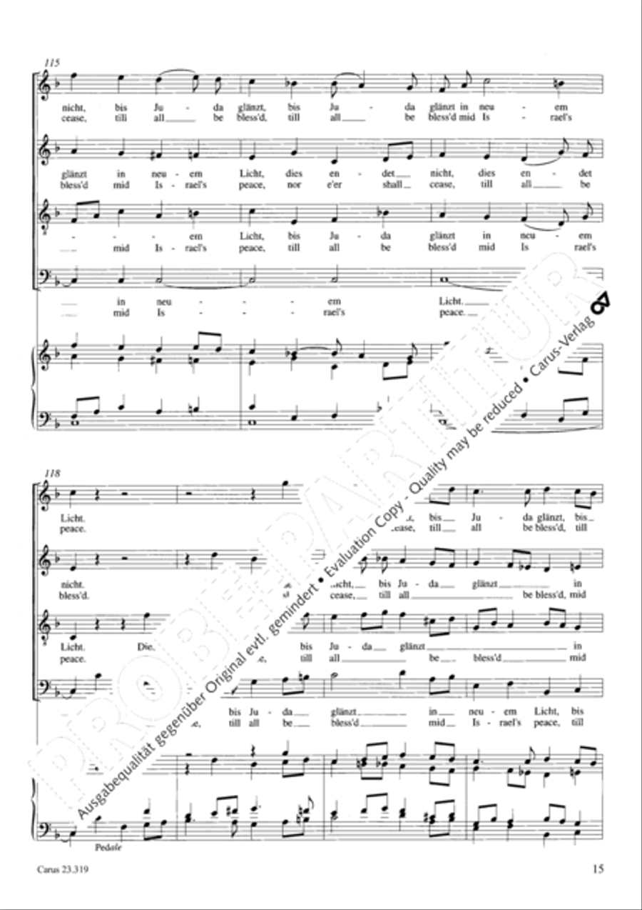 Psalm 128 4-Part scores gallery preview page 16