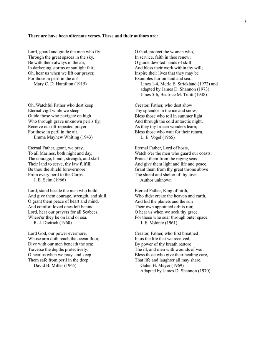 The Navy Hymn (