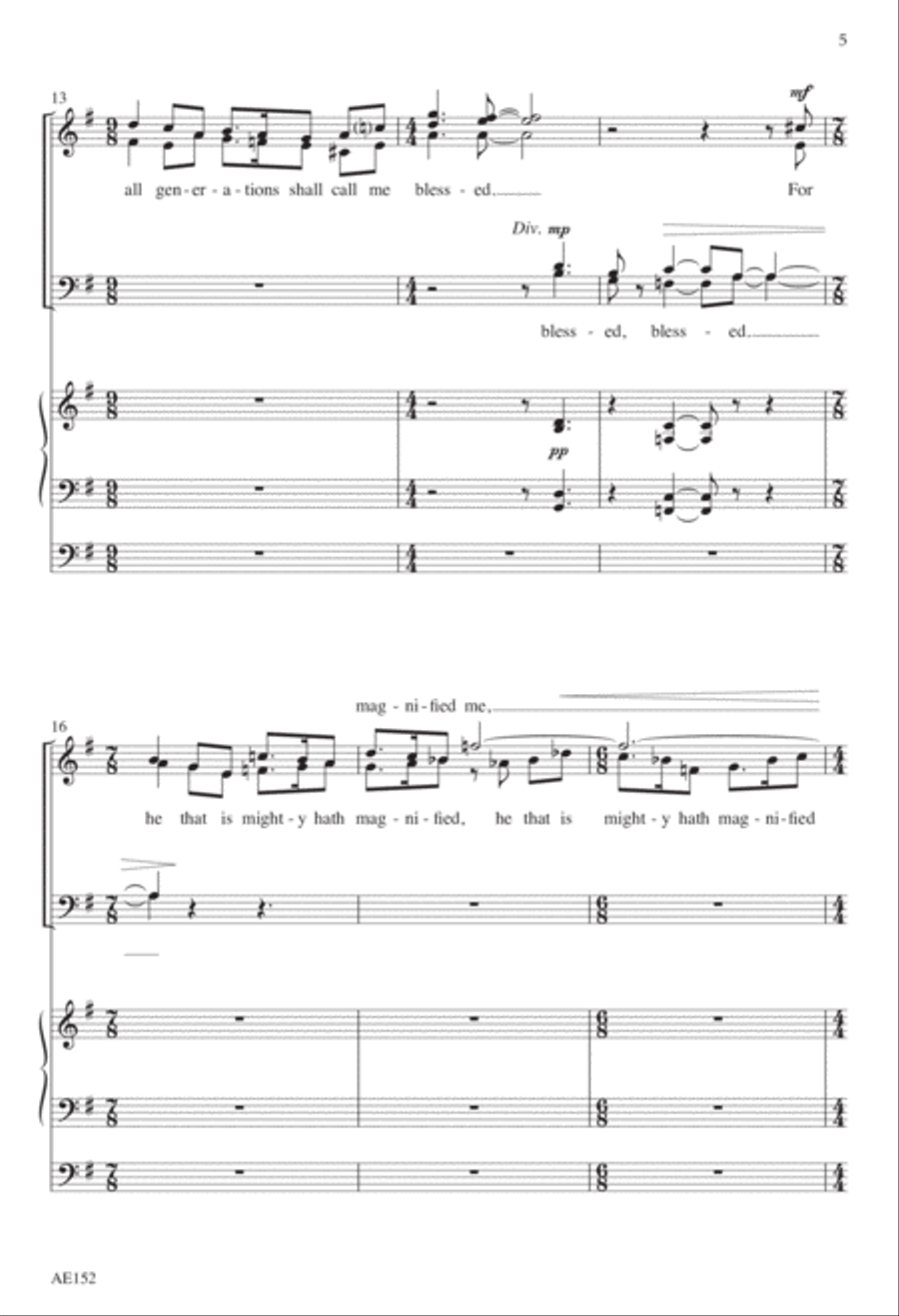 Concord Canticles 4-Part scores gallery preview page 6
