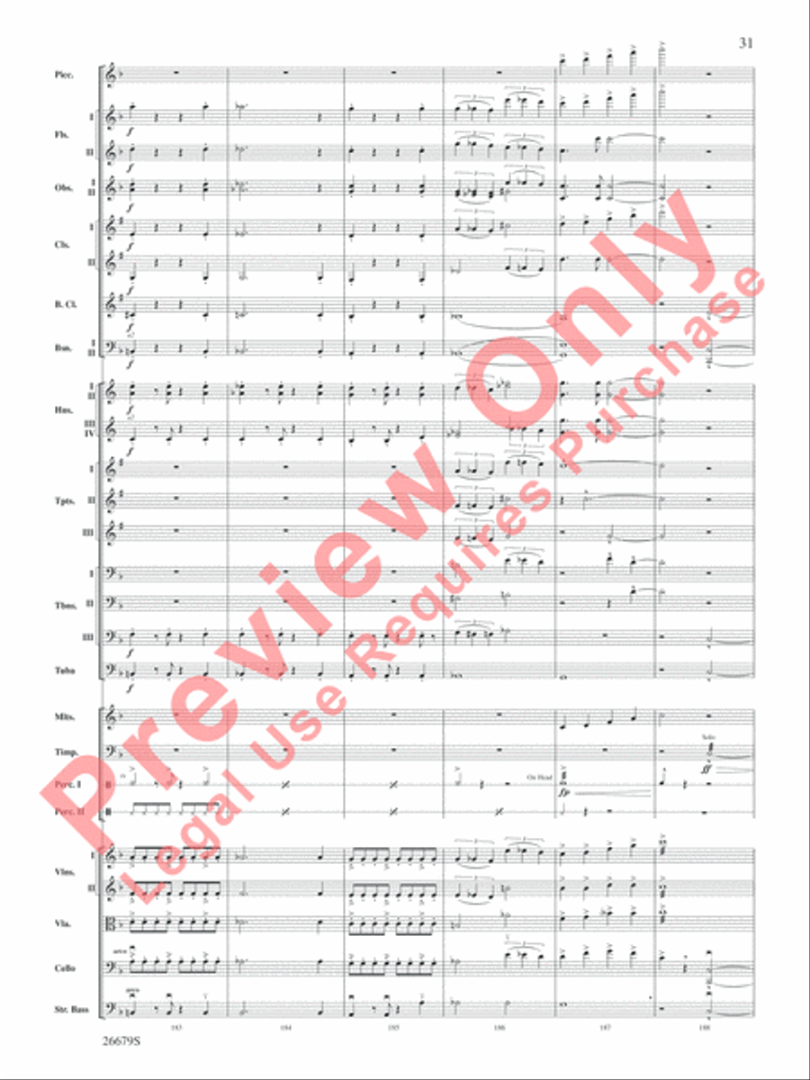 Cole Porter Salute Cole Porter Salute Full Orchestra scores gallery preview page 32