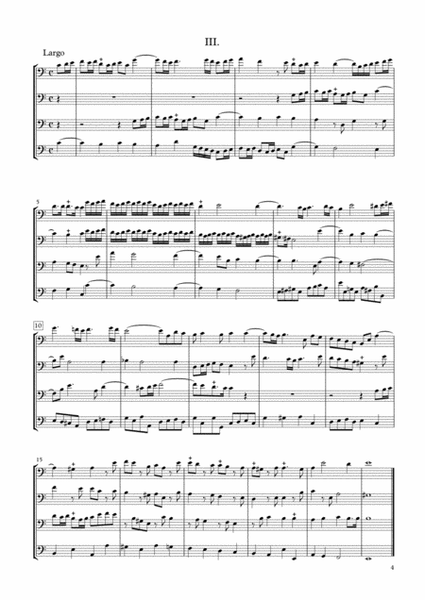 Sonata Op.34-6 for Four Violoncellos image number null