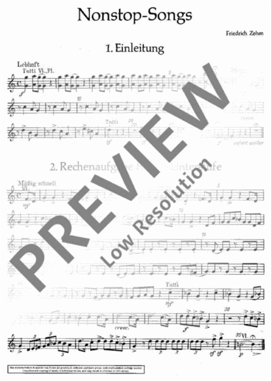 Nonstop-Songs Part scores gallery preview page 2