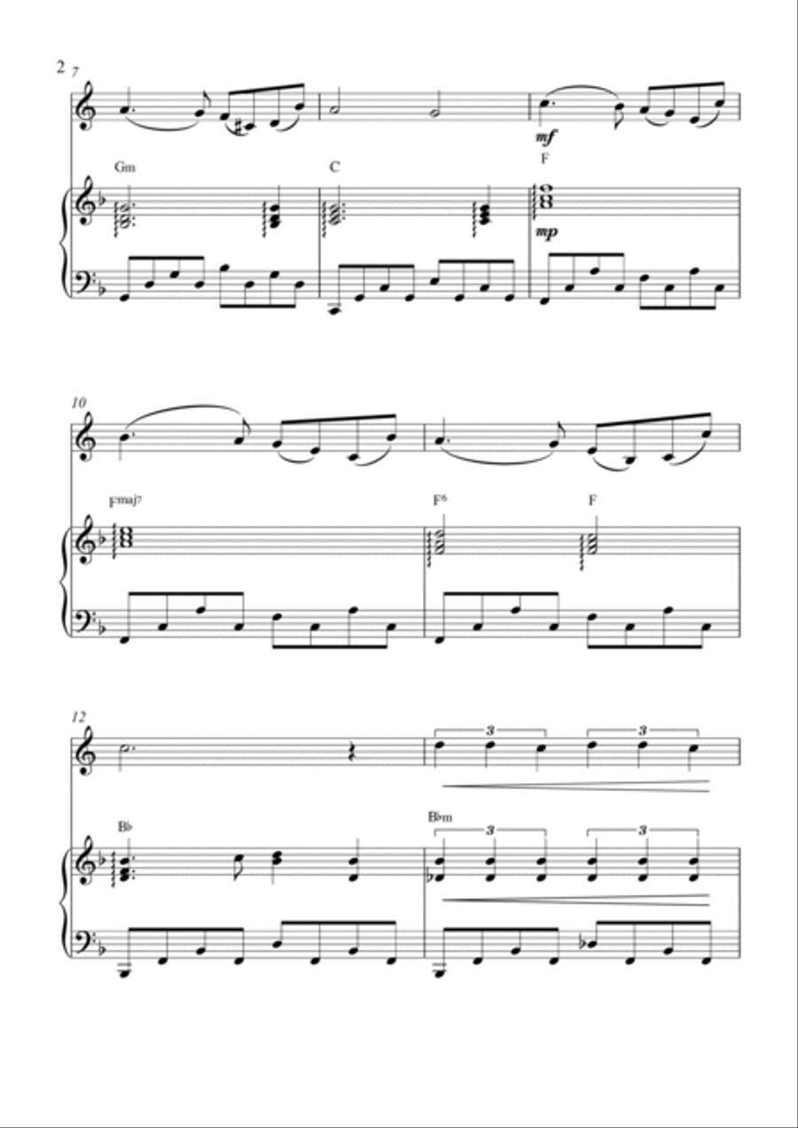 La Vie En Rose Horn scores gallery preview page 2