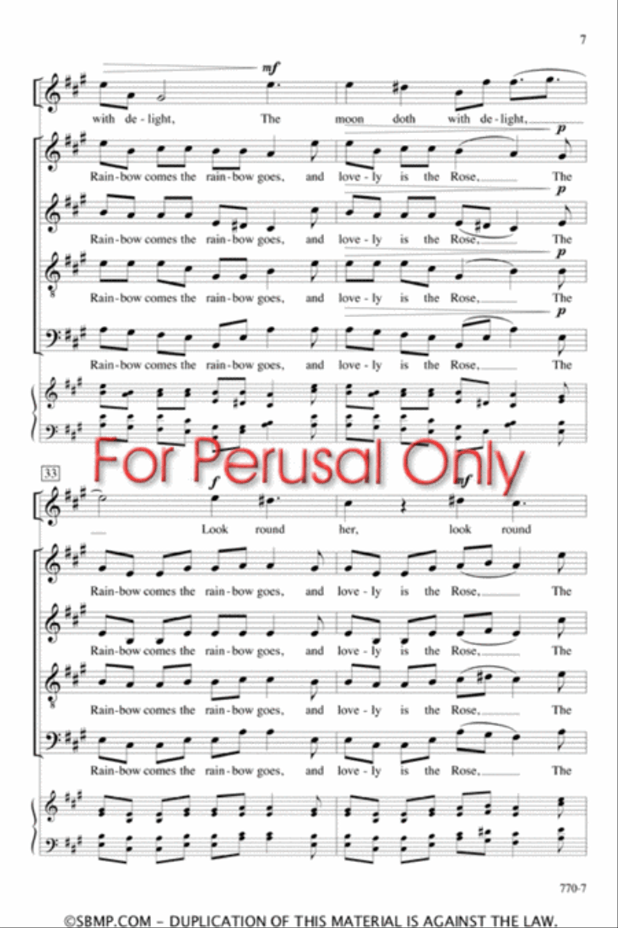 There was a time - SATB divisi Octavo Divisi scores gallery preview page 6