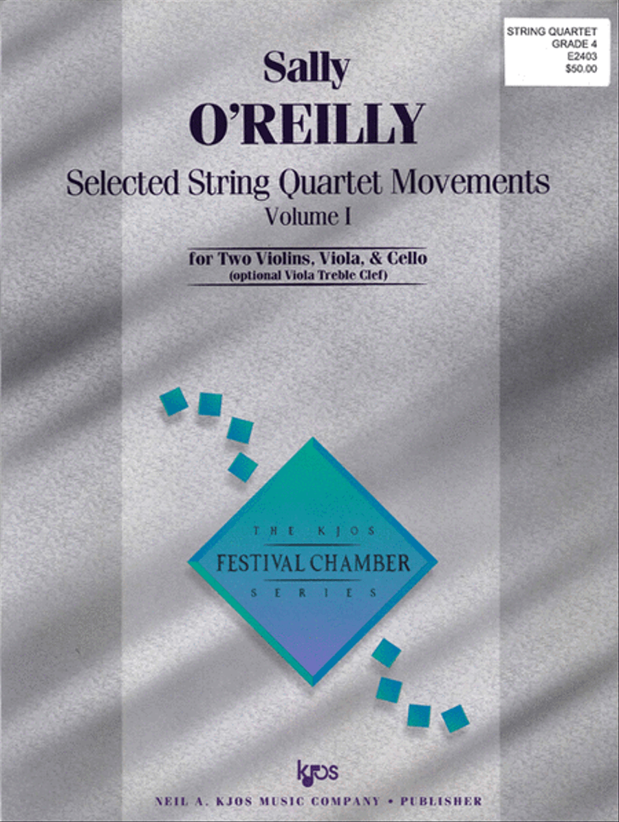Selected String Quartet Movement, Vol I String Quartet scores gallery preview page 1