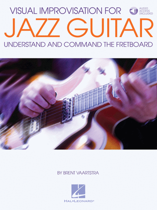 Book cover for Visual Improvisation for Jazz Guitar