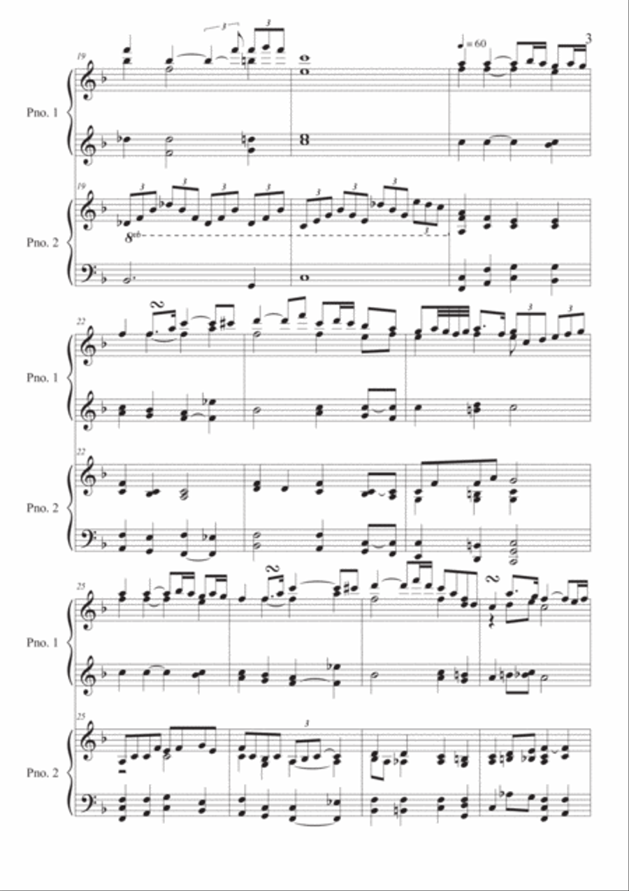 06_Quatre Mains - Lake Trip Piano scores gallery preview page 3