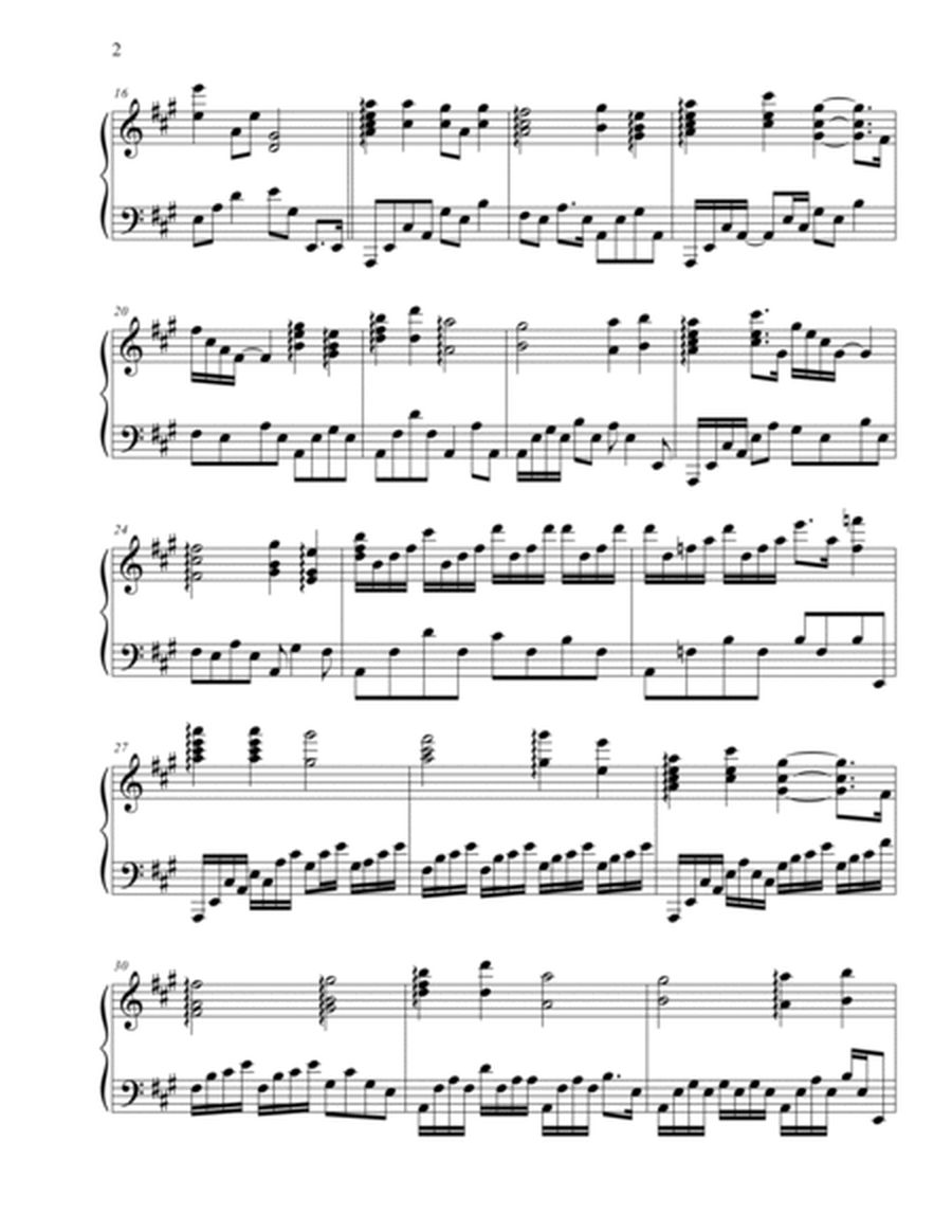 Big Sur Reminiscence - original piano solo image number null