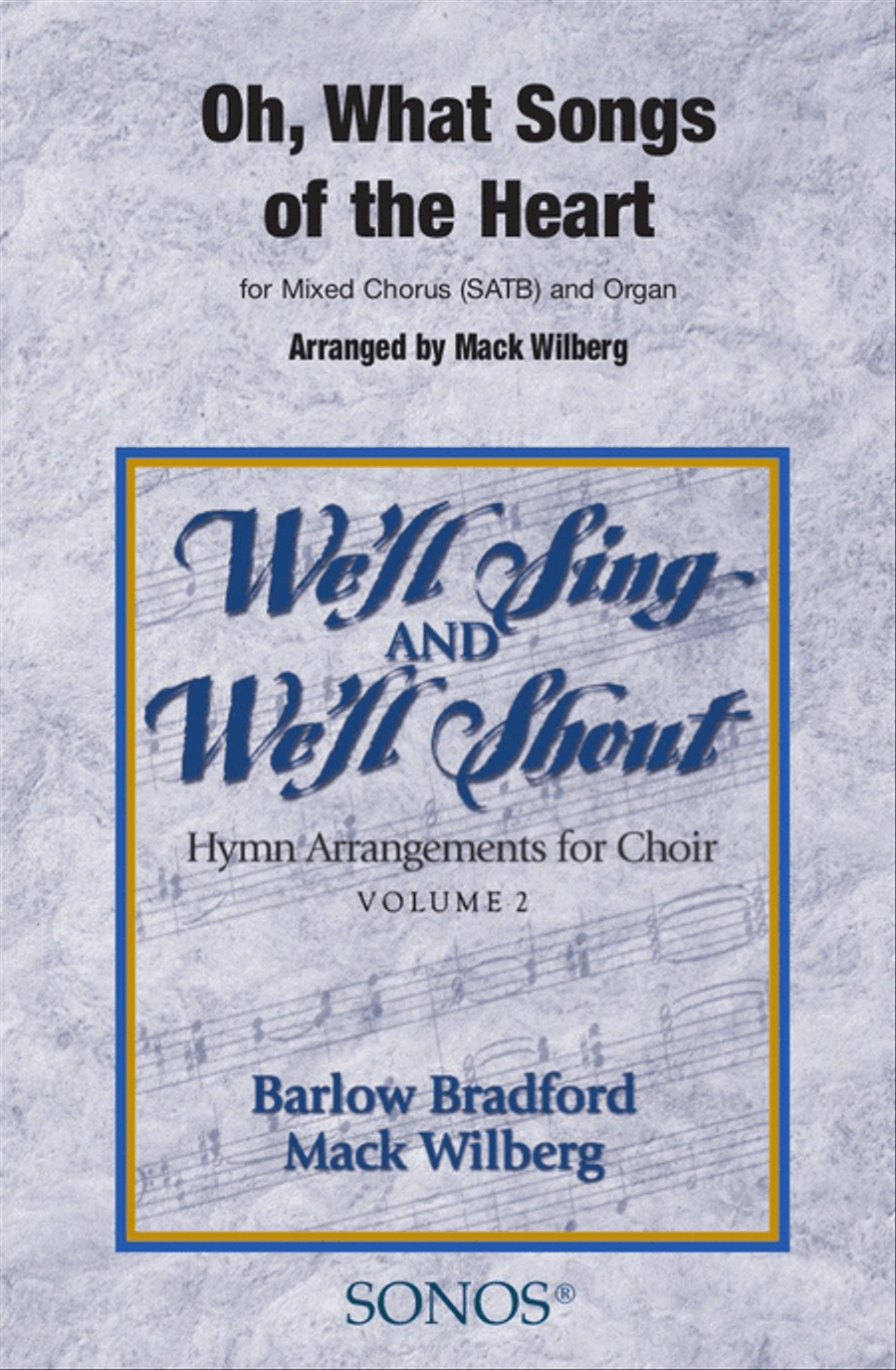 Oh What Songs of the Heart - SATB Oh What Songs of the Heart - SATB 4-Part scores gallery preview page 1