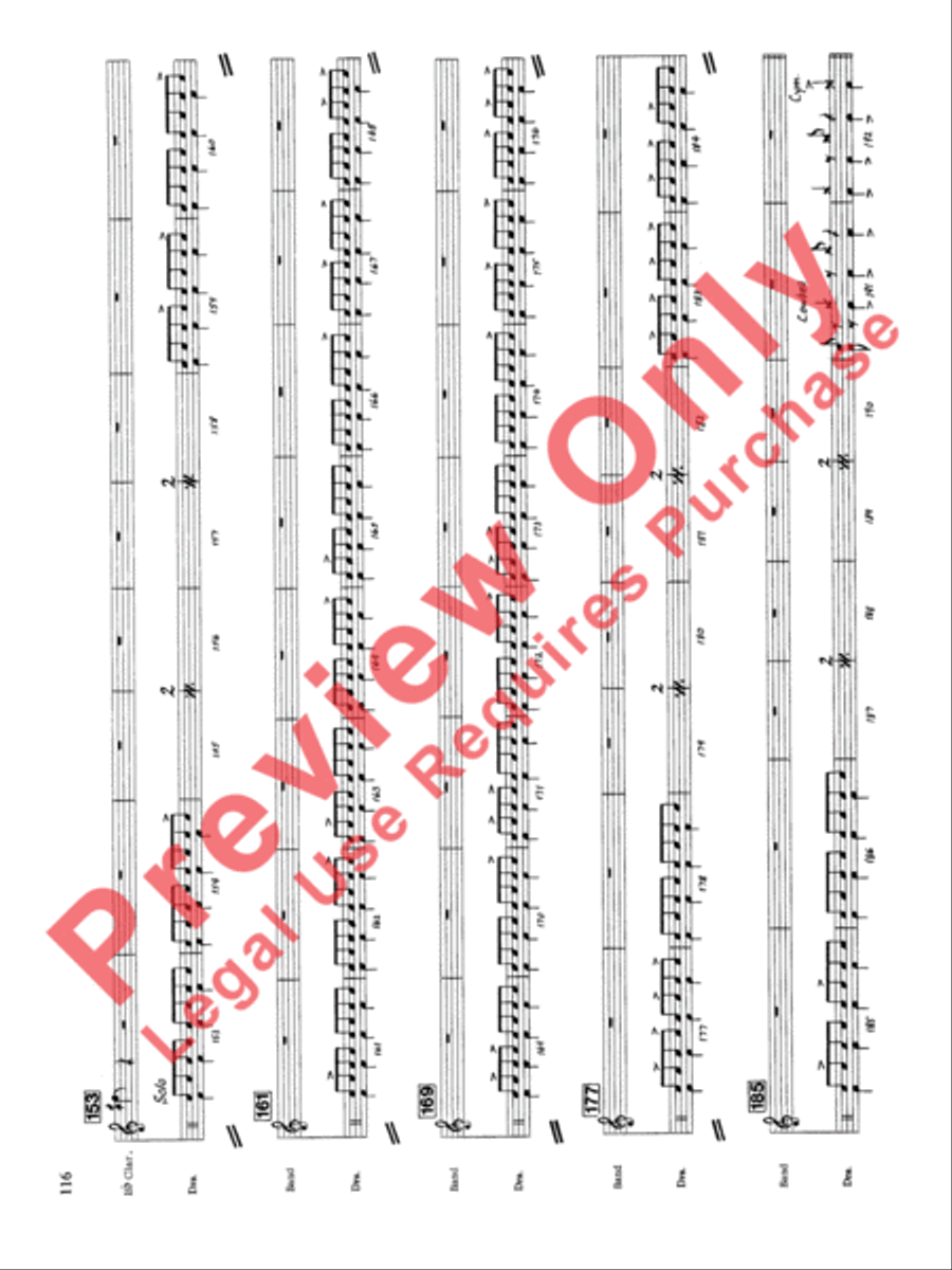 Original Big Band Sounds Big Band scores gallery preview page 117