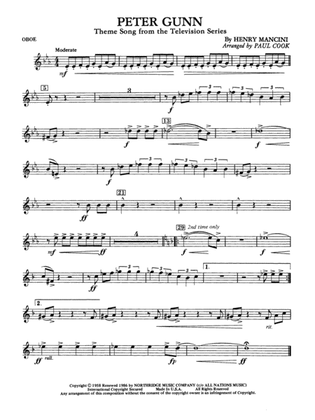 Peter Gunn: Oboe