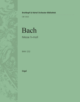 Mass in B minor BWV 232