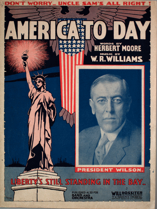 Book cover for America Today (Don't Worry--Uncle Sam's Alright)