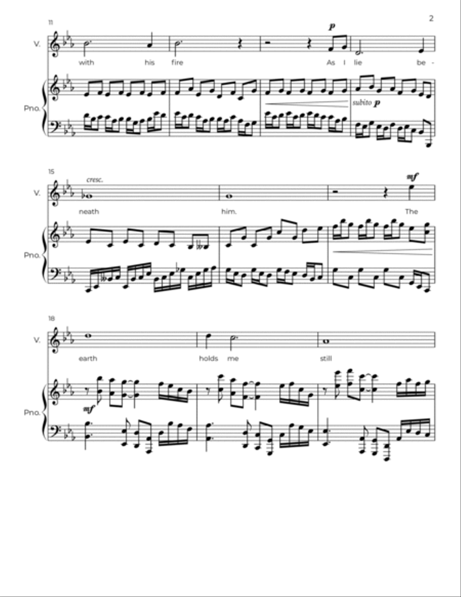 Gentle Tether Voice scores gallery preview page 2