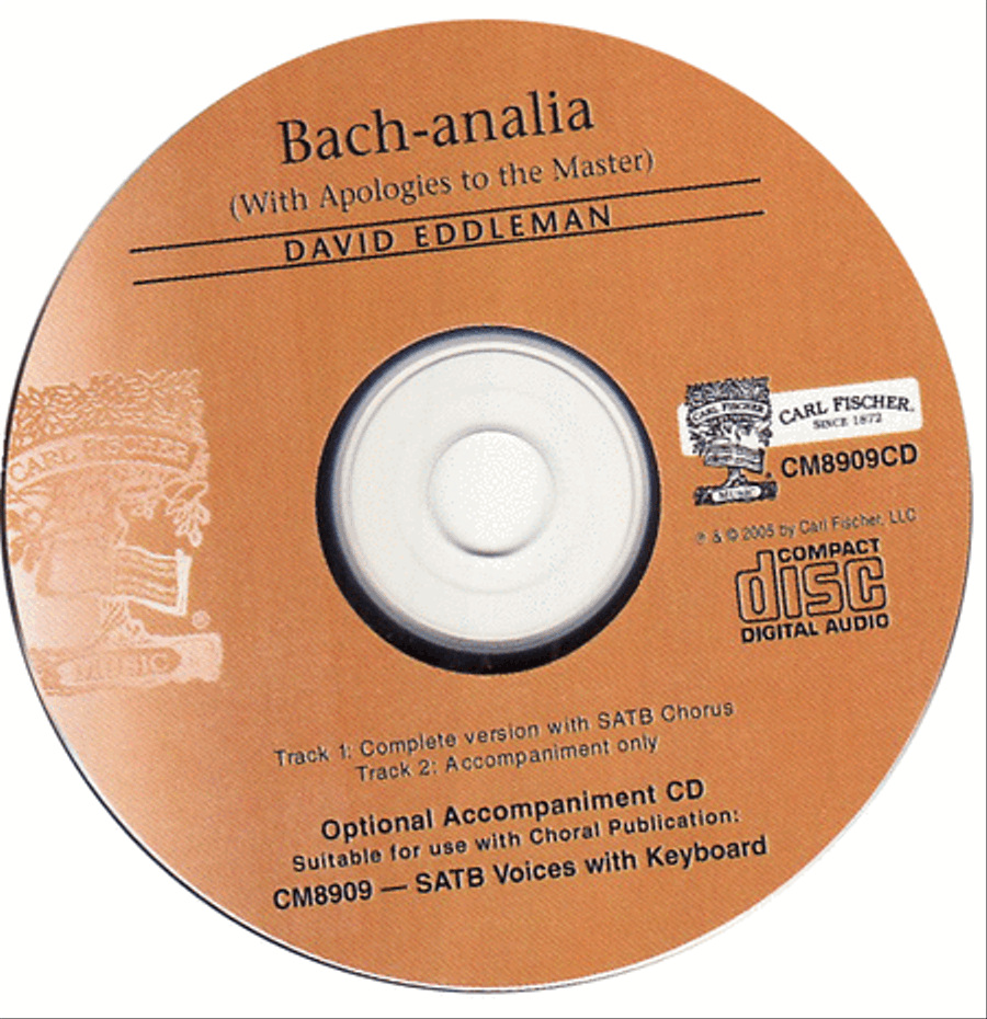 Bach-Analia 4-Part scores gallery preview page 1