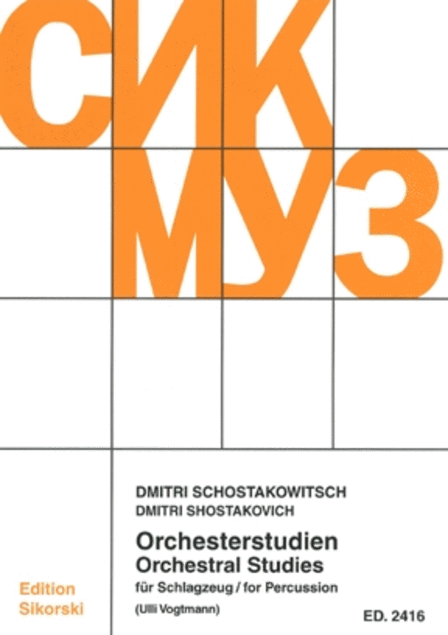 Orchestral Studies Orchestral Studies Collection / Songbook scores gallery preview page 1