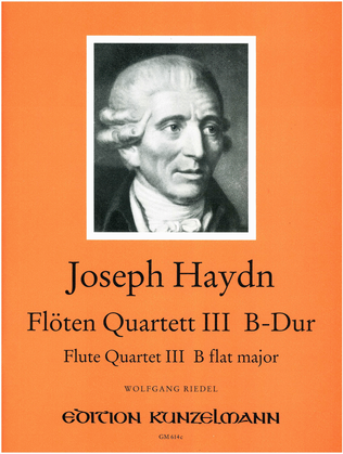 Book cover for Flute quartet no. 3