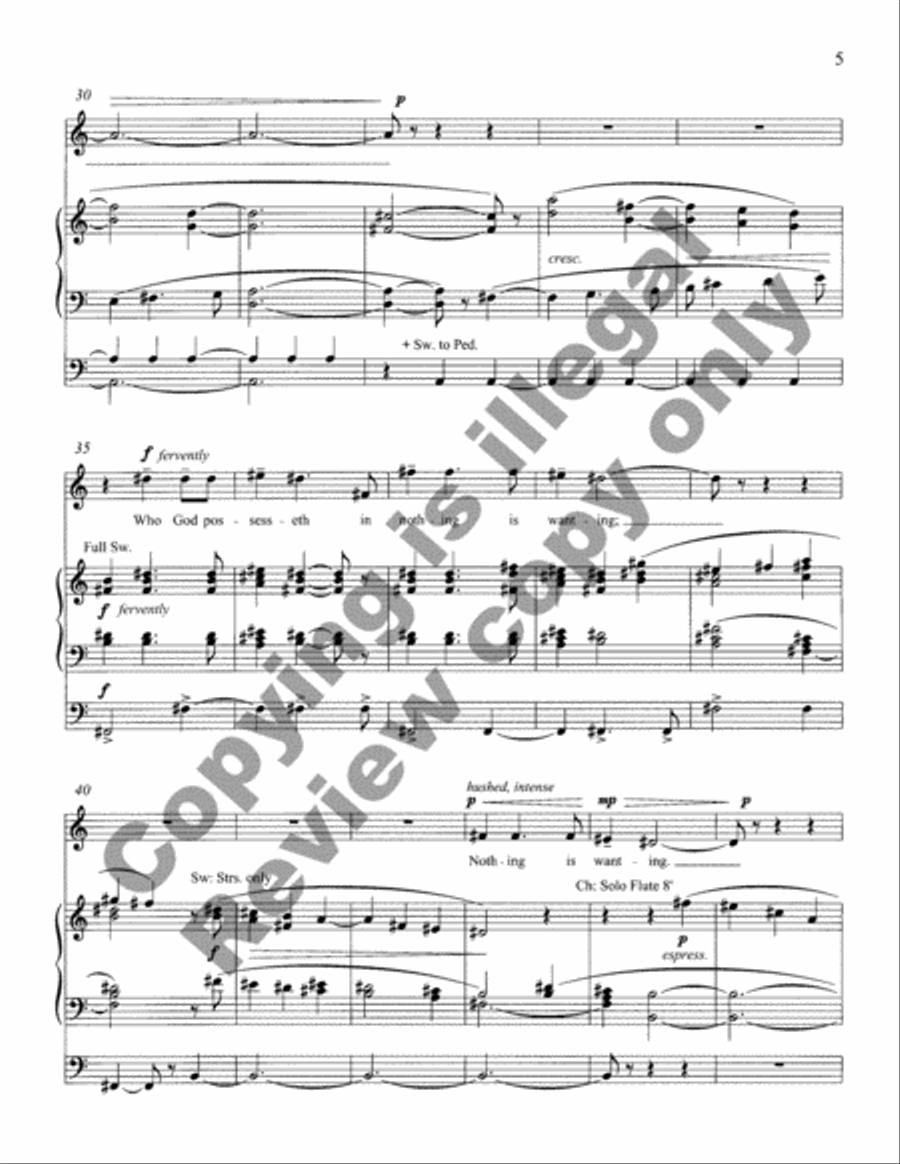 Songs of Consolation High Voice scores gallery preview page 5