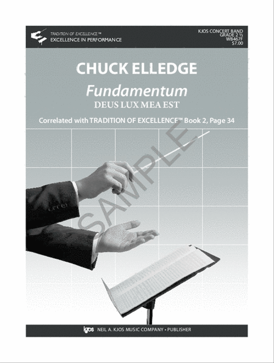 Fundamentum: Deus Lux Mea Est Concert Band scores gallery preview page 2