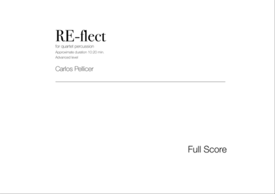 Re-flect Percussion Ensemble scores gallery preview page 3