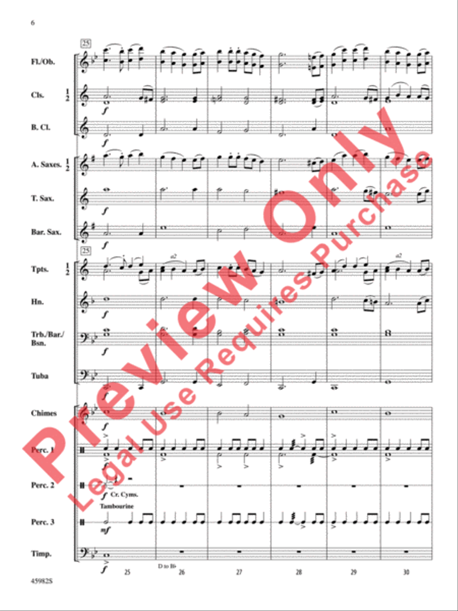 Shipwreck Cove Concert Band scores gallery preview page 7