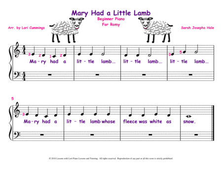 Mary Had a Little Lamb image number null
