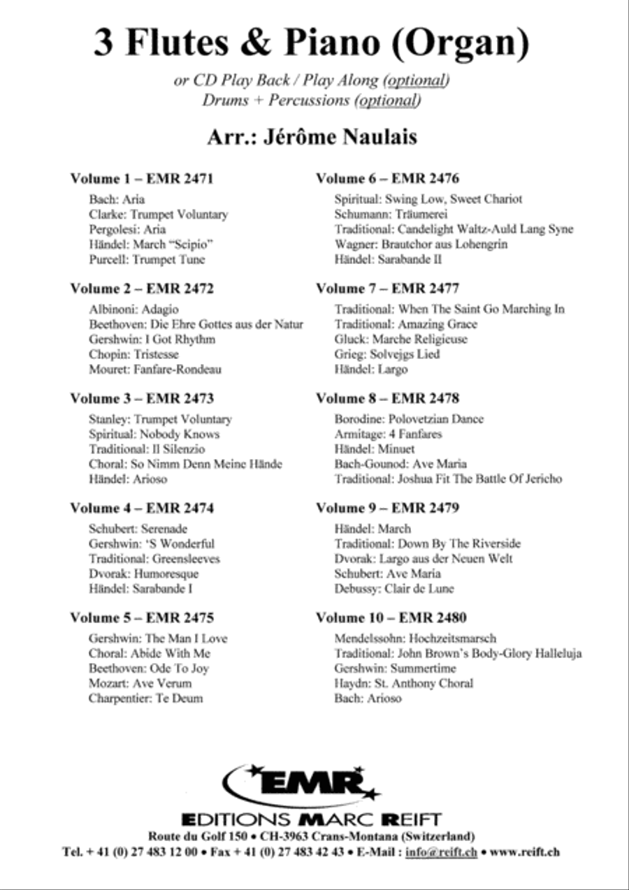 Album Volume 8 Album Volume 8 Flute scores gallery preview page 8