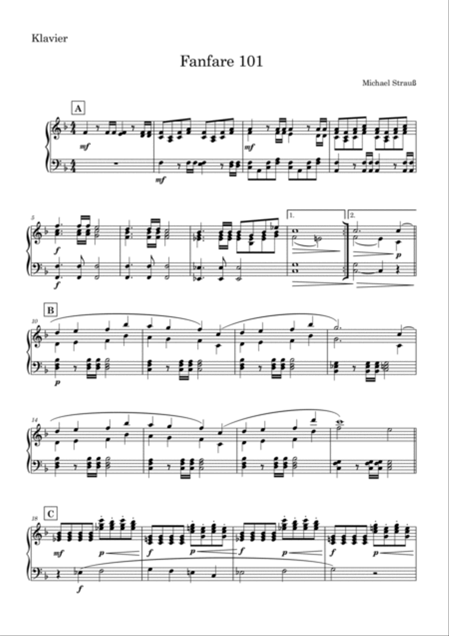 Fanfare 101 Chamber Music scores gallery preview page 2