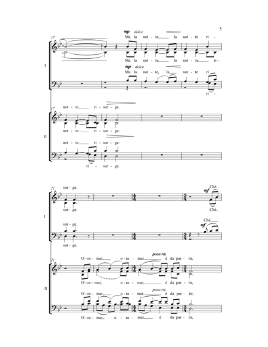 We Beheld Once Again the Stars 4-Part scores gallery preview page 11