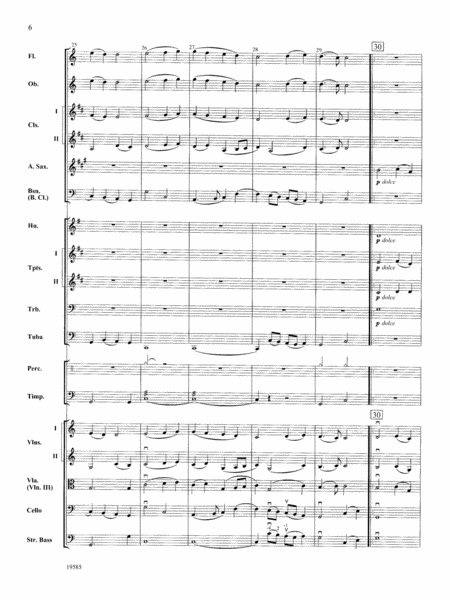 Ode to Joy from Symphony No. 9: Score