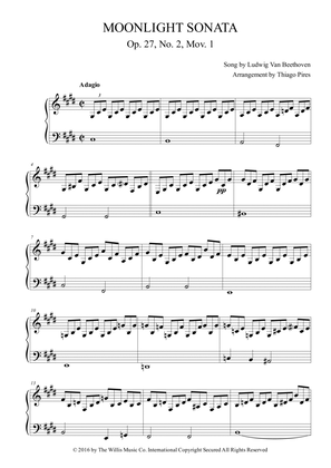 Sonata In C-sharp Minor, Sonata Quasi Una Fantasia ("moonlight"), Op. 27, No. 2, 1st Mvmt