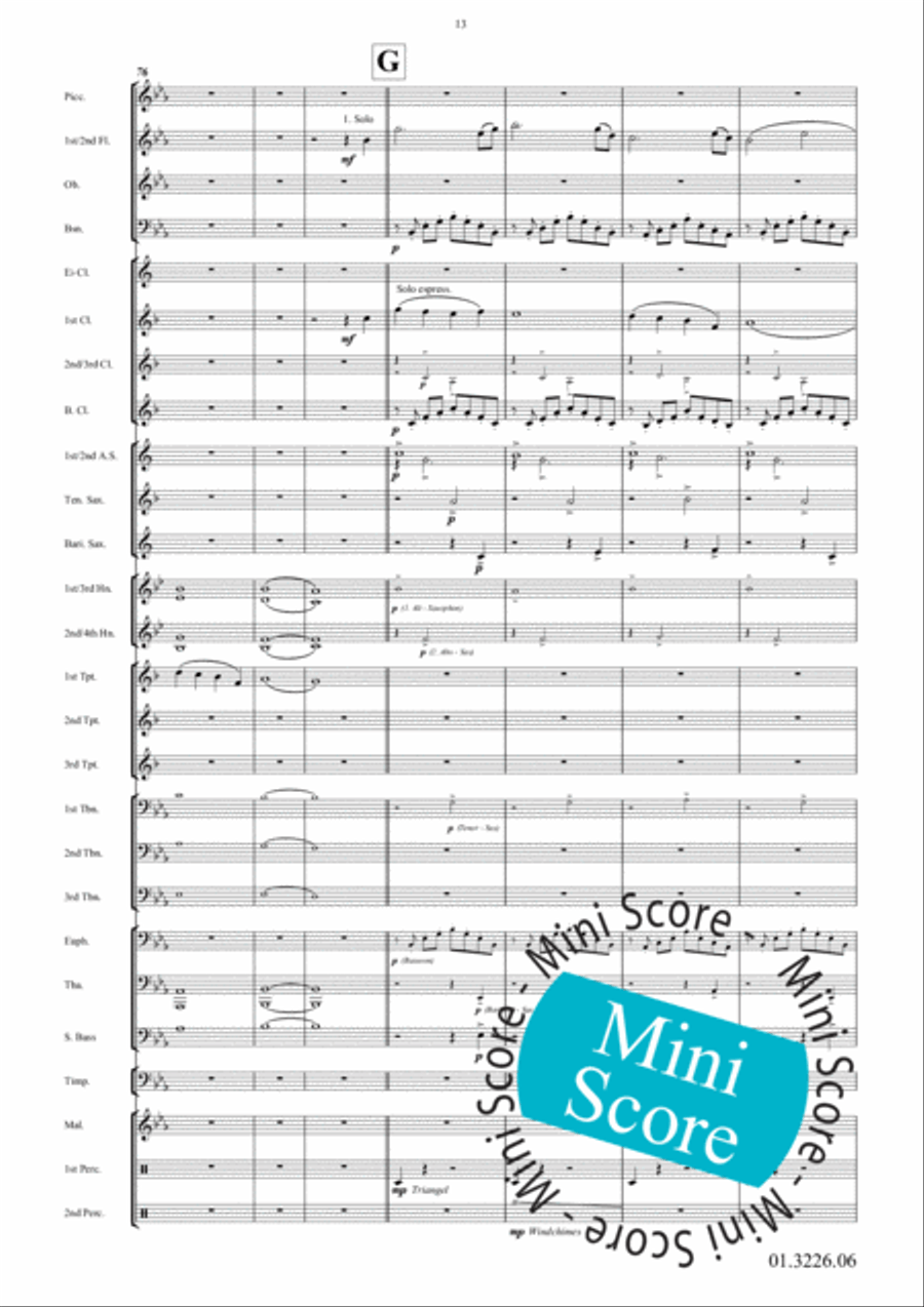 Nanga Parbat Concert Band scores gallery preview page 21