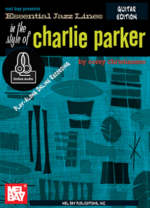 Book cover for Essential Jazz Lines: In the Style of Charlie Parker - Guitar Edition
