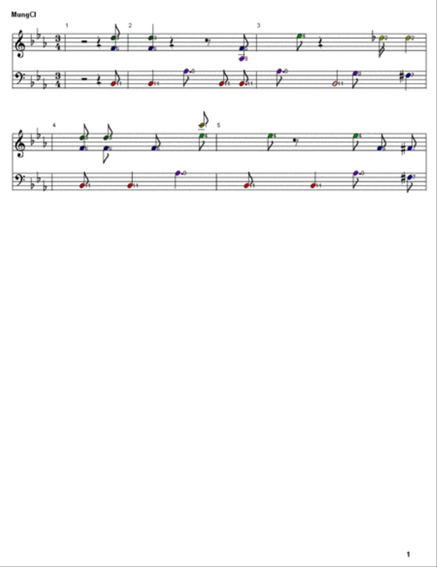 M U N G M U N G Flute Solo scores gallery preview page 2