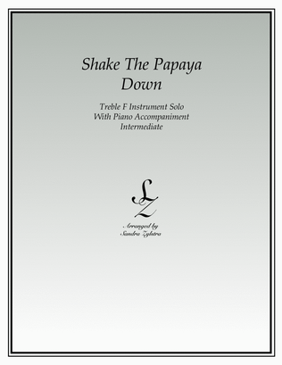 Shake The Papaya Down (treble F instrument solo)