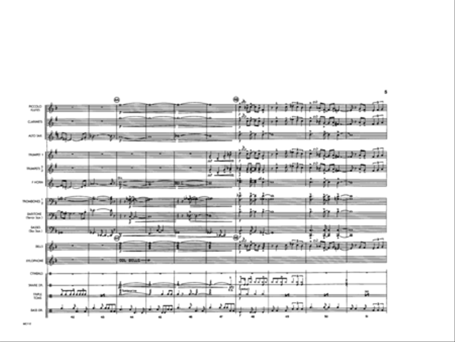 Fire Dance Fire Dance Marching Band scores gallery preview page 6