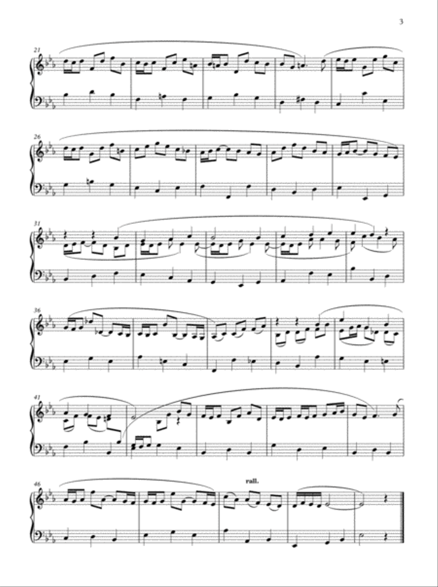 Oxford Book of Lent and Easter Organ Music for Manuals Organ Solo scores gallery preview page 3