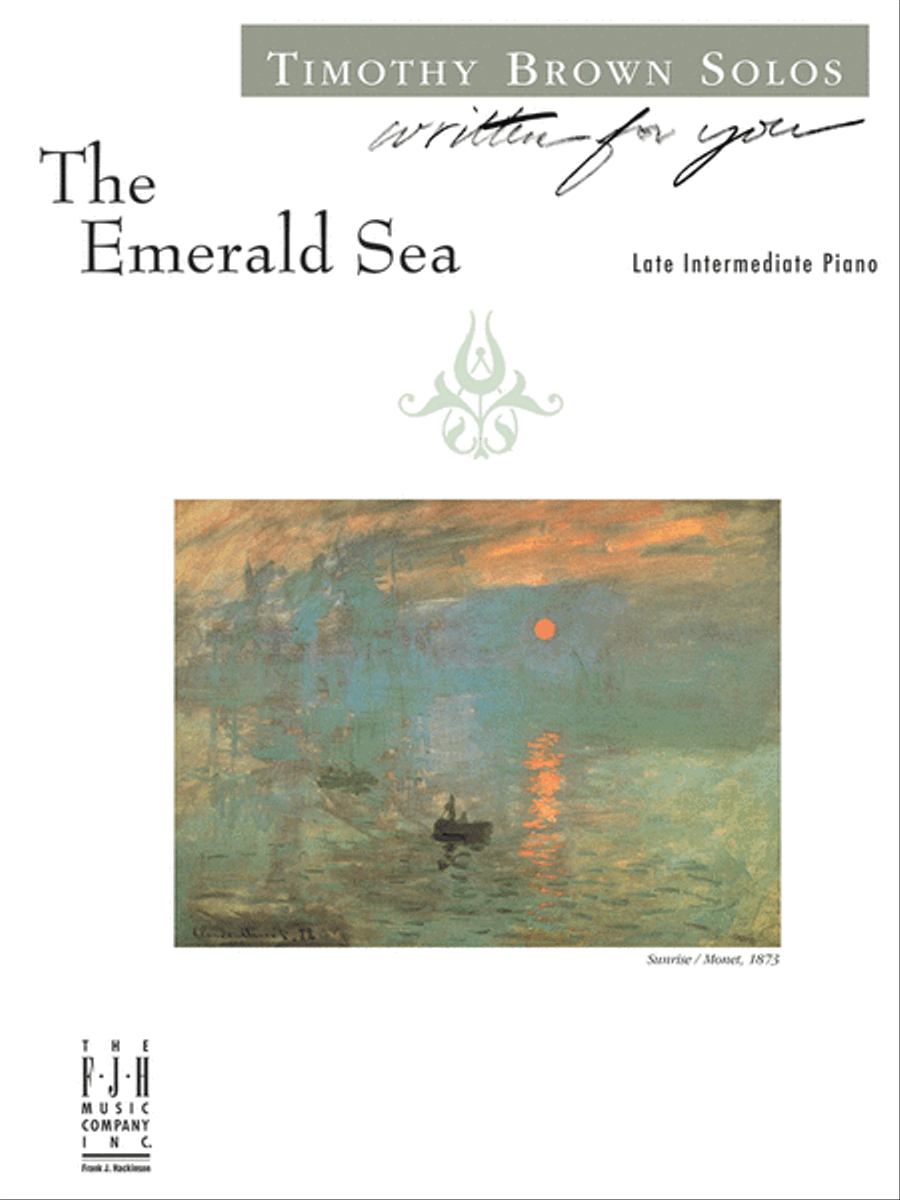The Emerald Sea Piano Solo scores gallery preview page 1