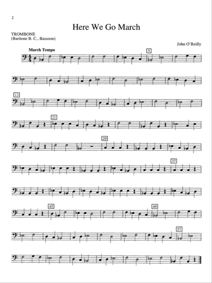 Yamaha Performance Folio Concert Band Methods scores gallery preview page 3