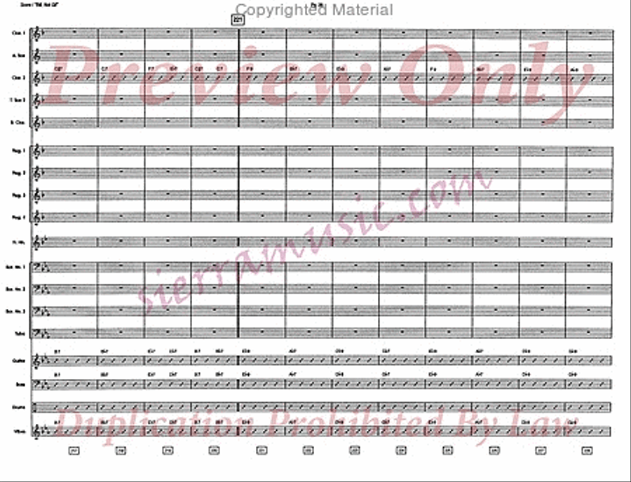 Bill, Not Gil Bill, Not Gil Jazz Ensemble scores gallery preview page 27