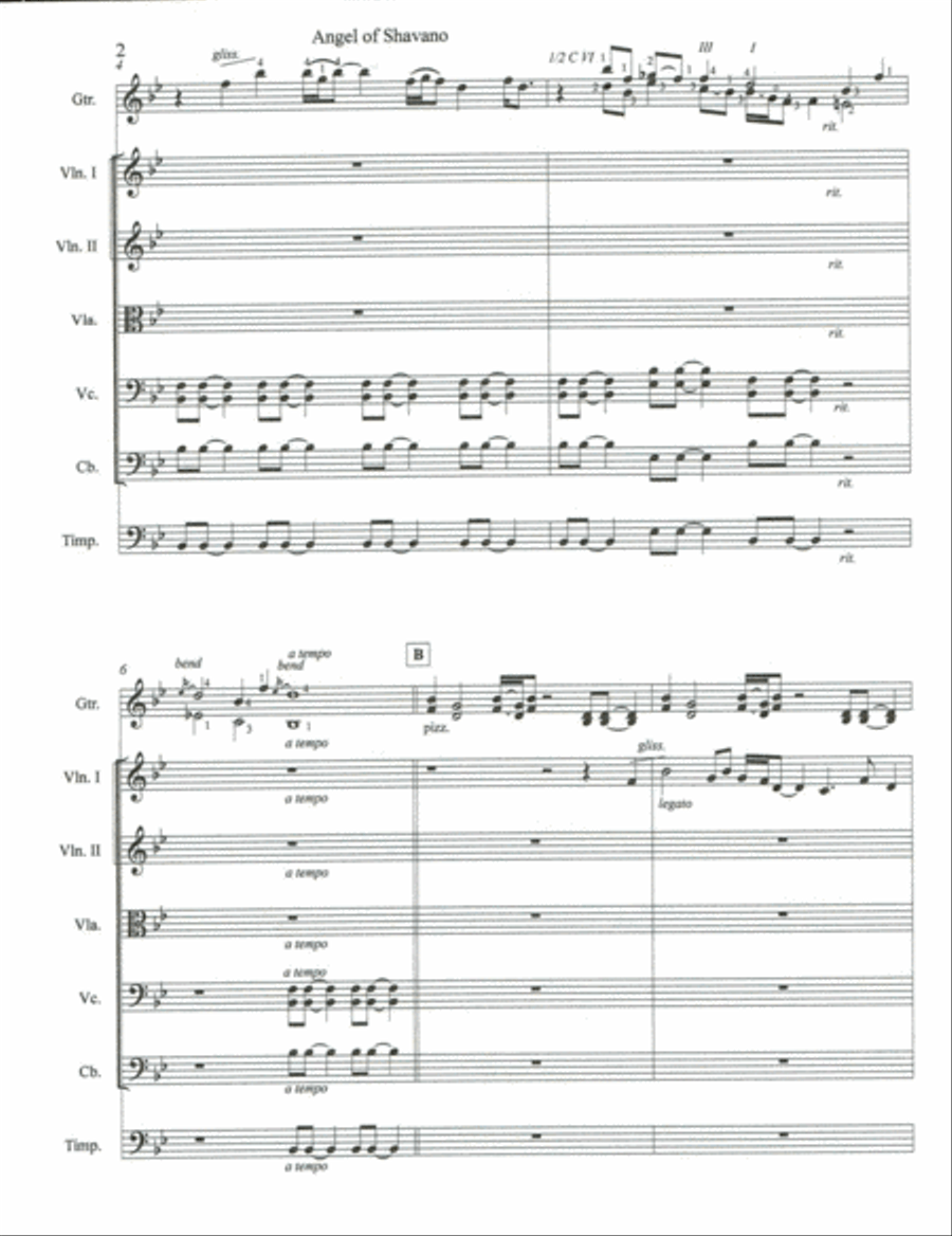 Angel of Shavano Small Ensemble scores gallery preview page 3