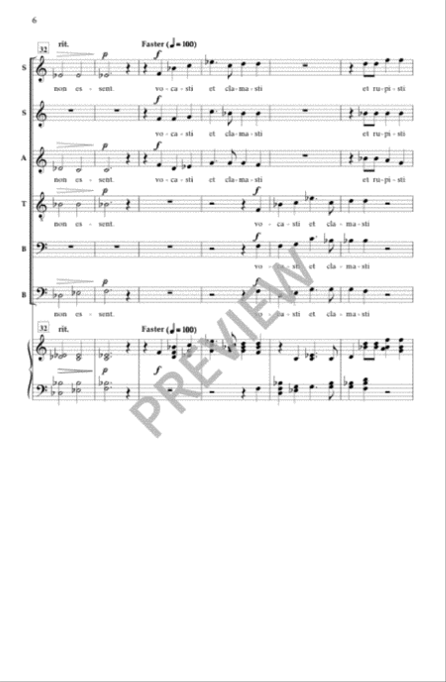 Sero te amavi Sero te amavi Divisi scores gallery preview page 5