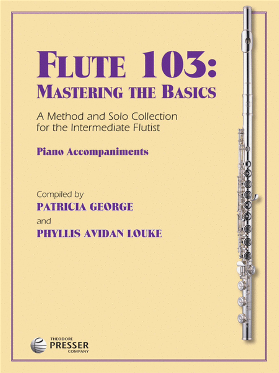 Flute 103: Piano Accompaniments Chamber Music scores gallery preview page 1