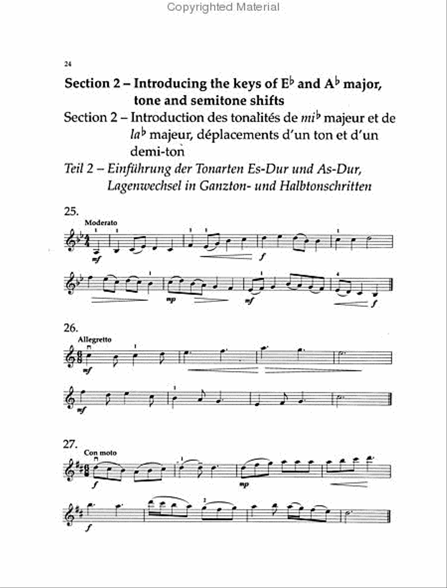 Violin Sight-Reading 2 Violin Solo scores gallery preview page 3