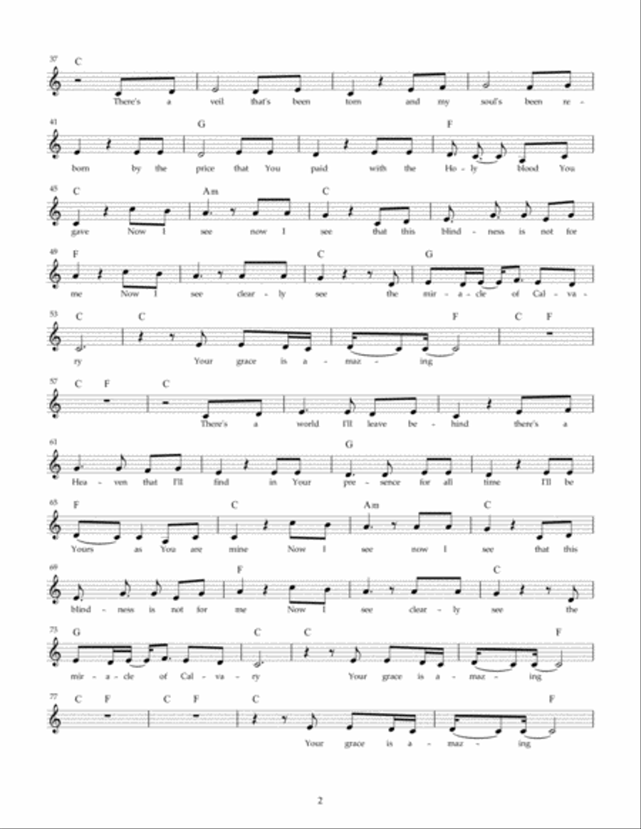 Now I See Voice Solo scores gallery preview page 2
