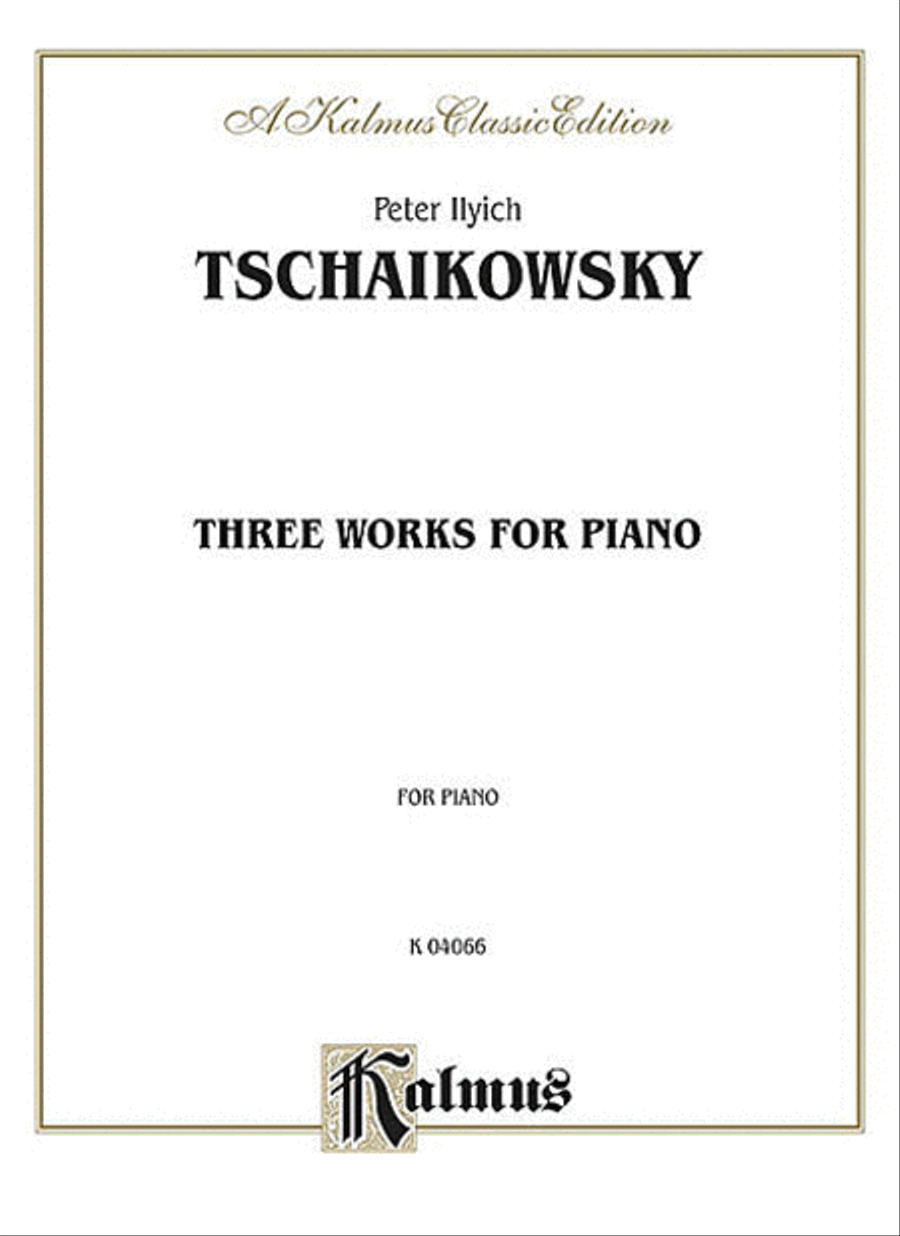 Eighteen Piano Pieces, Op. 72; Aveu Passionne; Valse, Op. 40, No. 9, 1st Version Piano Solo scores gallery preview page 1